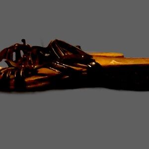 Dansko black leather sandal